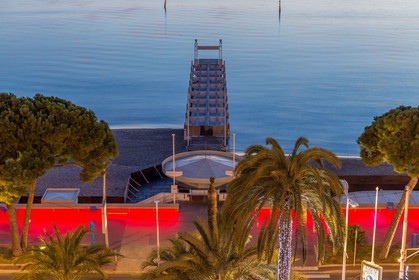 Cannes vue de l'Hôtel Martinez