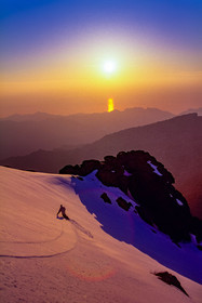 Snowboard en Corse
