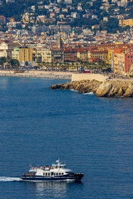 Promenade côtière Nice-Villefranche