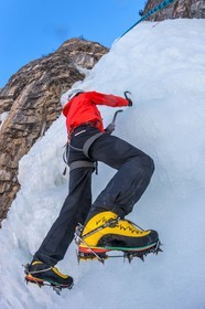 Escalade glacière
