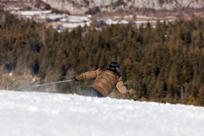 Ski sur piste