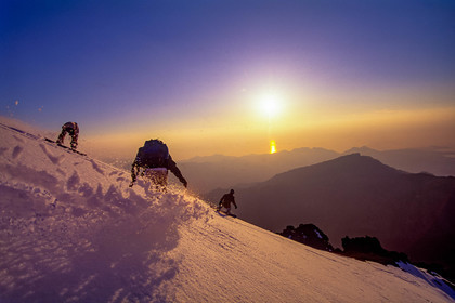 Snowboard en Corse