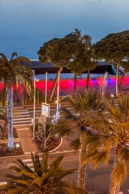 Cannes vue de l'Hôtel Martinez