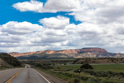 Sur la route pour aller à Bryce Canyon