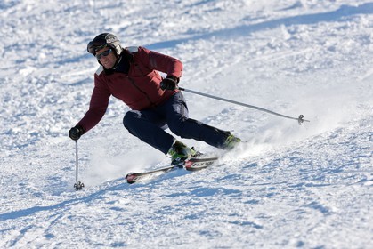 Ski sur piste