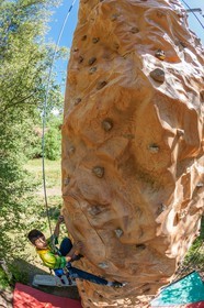 Mur d'escalade