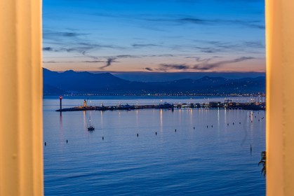 Cannes vue de l'Hôtel Martinez