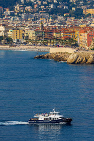 Promenade côtière Nice-Villefranche