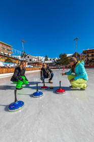 Pétanque sur glace