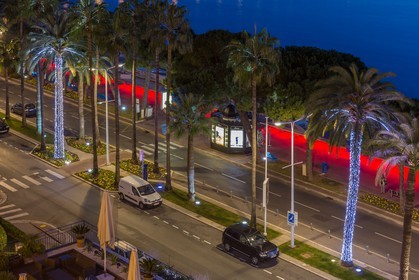 Cannes vue de l'Hôtel Martinez