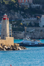 Promenade côtière Nice-Villefranche