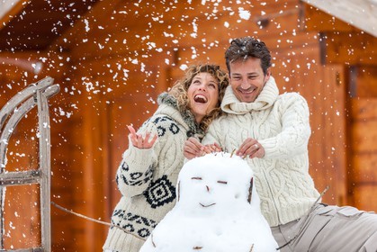 Jeux à la neige