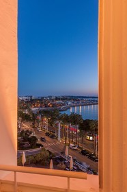 Cannes vue de l'Hôtel Martinez