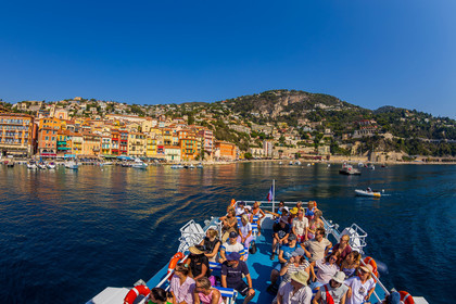 Promenade côtière Nice-Villefranche-sur-Mer