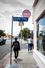 United States, South California, Los Angeles, Melrose Avenue