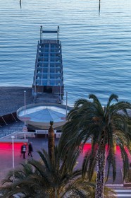 Cannes vue de l'Hôtel Martinez