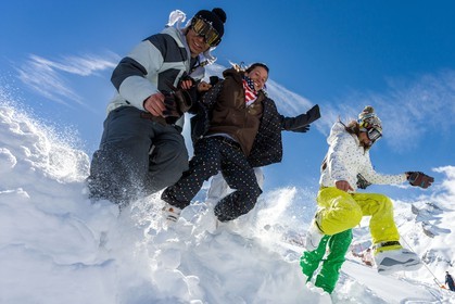 Jeux à la neige