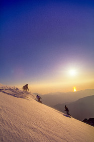 Snowboard en Corse
