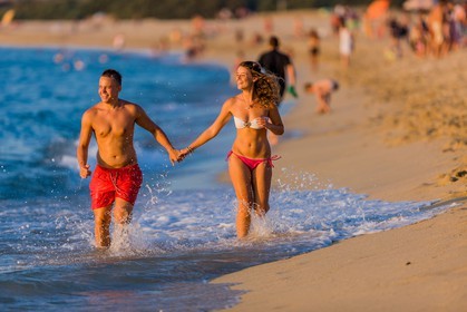 Couple sur une plage