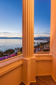 Cannes vue de l'Hôtel Martinez