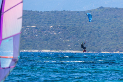 Kitesurf en corse