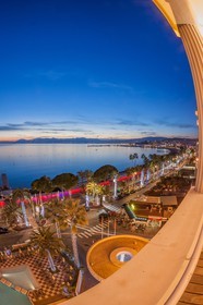Cannes vue de l'Hôtel Martinez