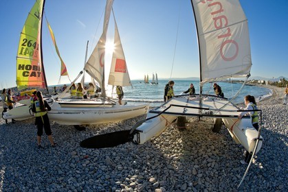 Catamaran école