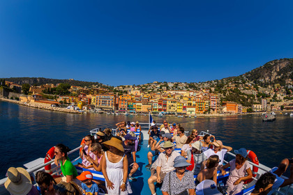 Promenade côtière Nice-Villefranche-sur-Mer