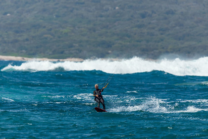 Kitesurf en corse
