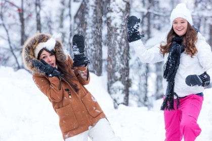 Jeux dans la neige