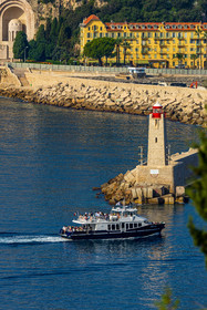 Promenade côtière Nice-Villefranche