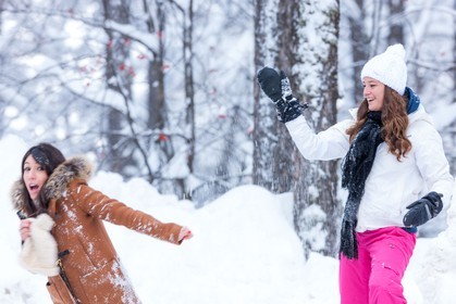 Jeux dans la neige