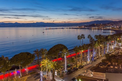 Cannes vue de l'Hôtel Martinez