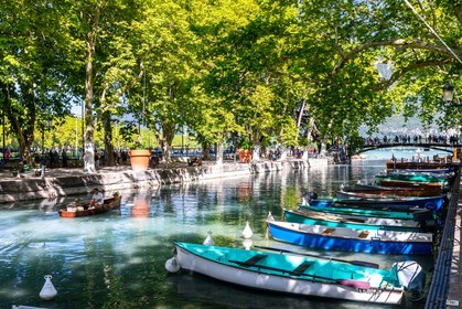 Canal du Vassé à Annecy