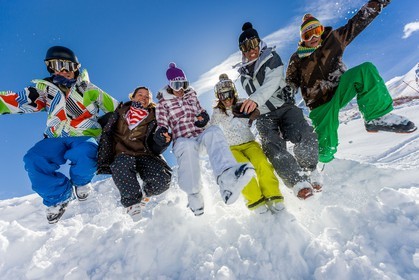 Jeux à la neige