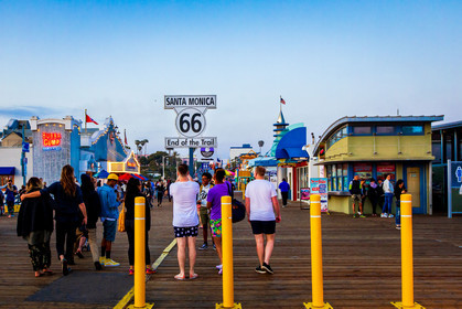 Etats-Unis, Californie-du-Sud, Los Angeles, Santa Monica, Santa Monica Pier