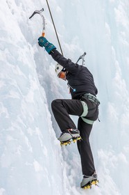 Escalade glacière