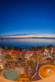 Cannes vue de l'Hôtel Martinez