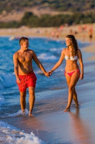 Couple sur une plage