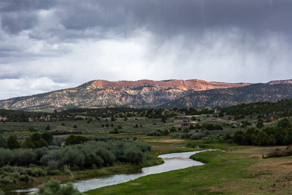 Sur la route pour aller à Bryce Canyon