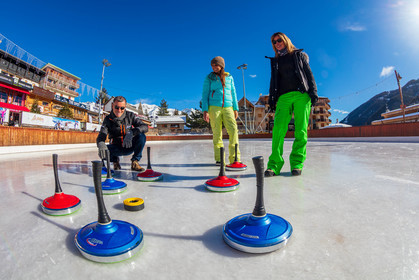 Pétanque sur glace