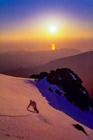 Snowboard en Corse