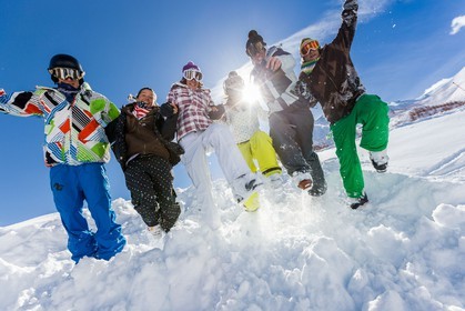 Jeux à la neige