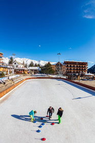 Pétanque sur glace