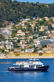 Promenade côtière Nice-Villefranche