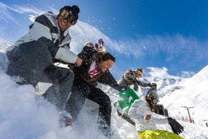 Jeux à la neige