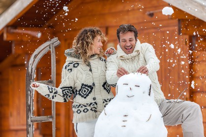 Jeux à la neige