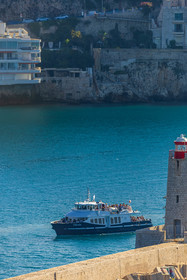 Promenade côtière Nice-Villefranche