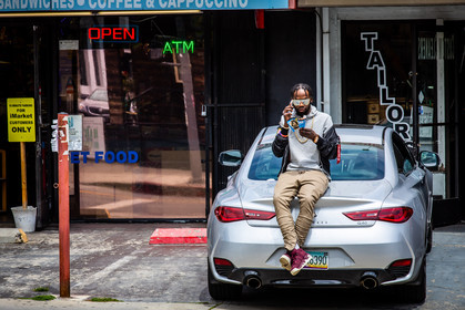 United States, South California, Los Angeles, Melrose Avenue
