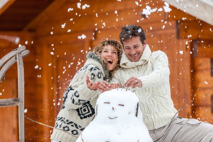 Jeux à la neige